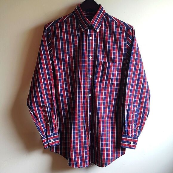 Men's Croft & Barrow Classic Fit Size Small Long Sleeve Collared Button Down Top - Picture 3 of 13